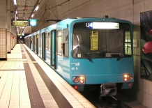 Stadtbahn Frankfurt unterirdisch